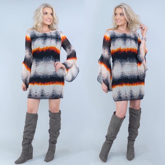 Pink Owl Dresses & Skirts - Boho Fall Dress